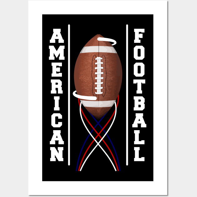 American Football Wall Art by sportisart10